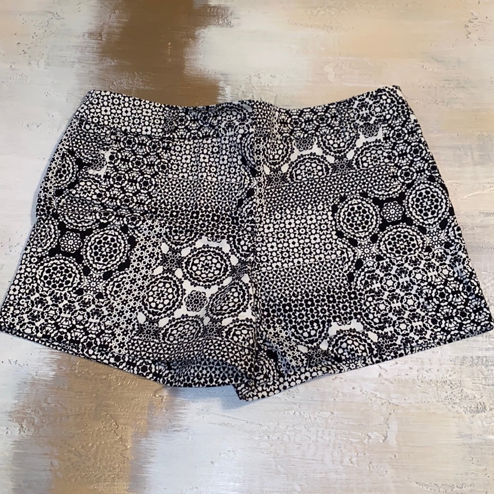 Black & White Shorts